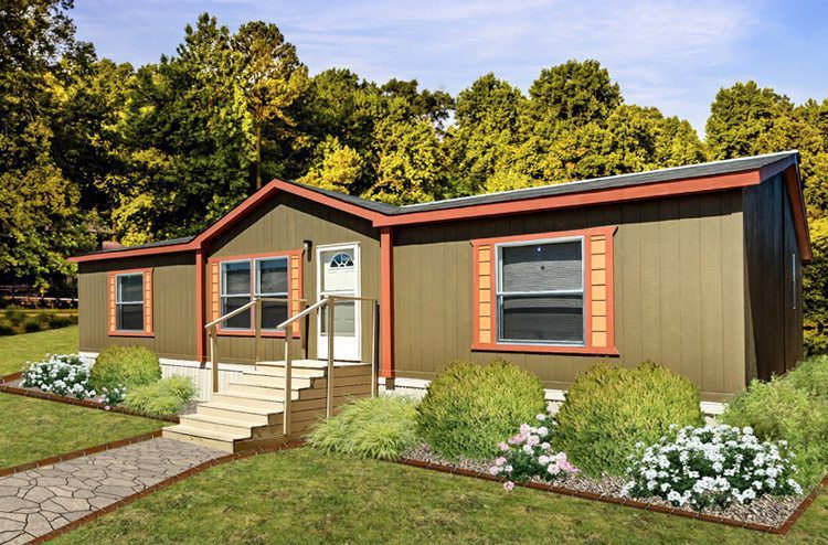 double wide mobile home