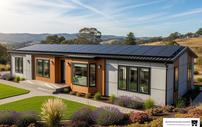 Energy efficient manufactured homes